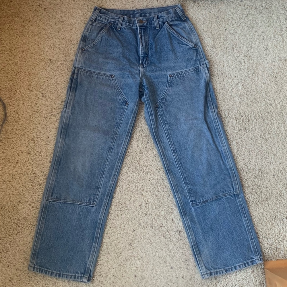 Y2K Carhartt denim straight leg pant